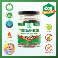 Tiêu Xanh Giòn hữu cơ 25g